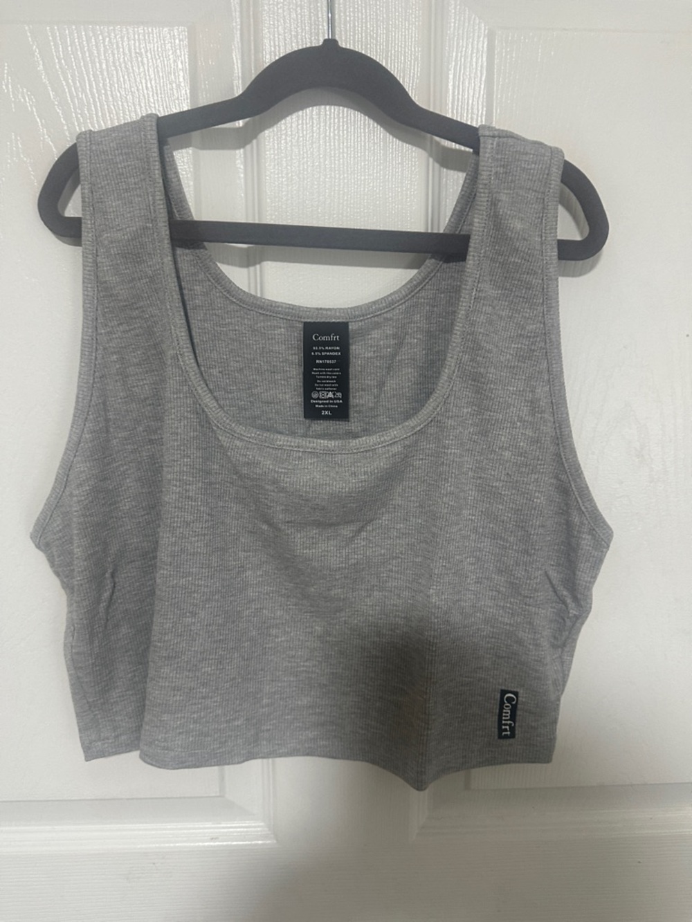 Comfort Ribbed Contour Tank NWT - Picture 2 of 6